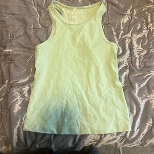Lululemon Athletica Light Green Tank Top